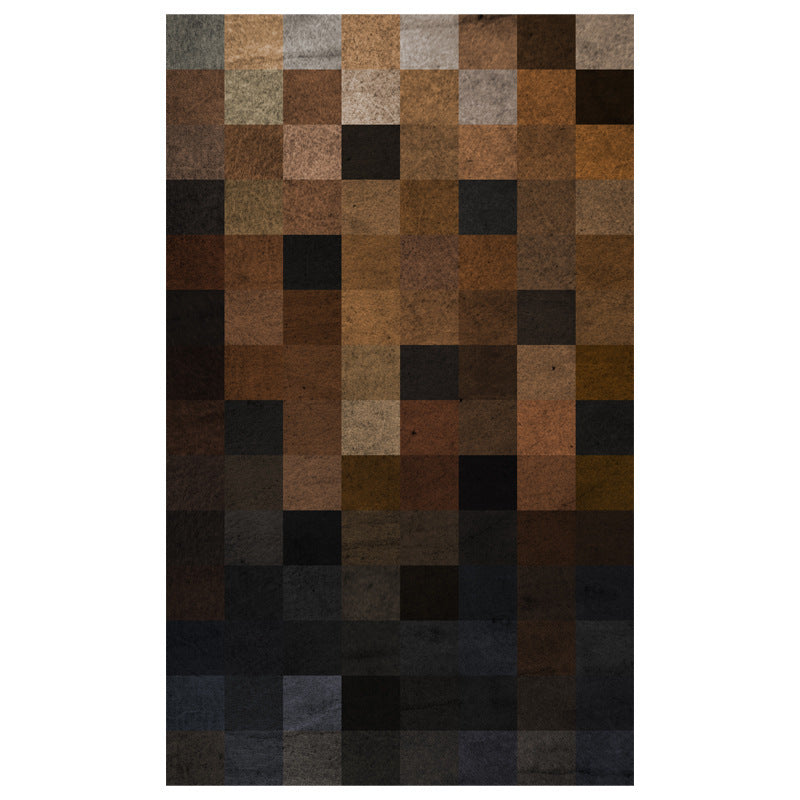 Textured Geometric Area Rug