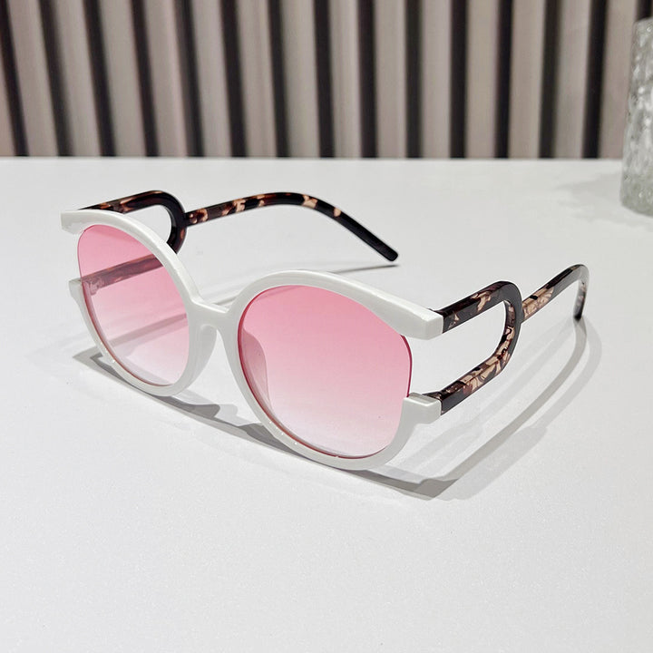Avant-Garde Circular Frame Sunglasses Kalsten