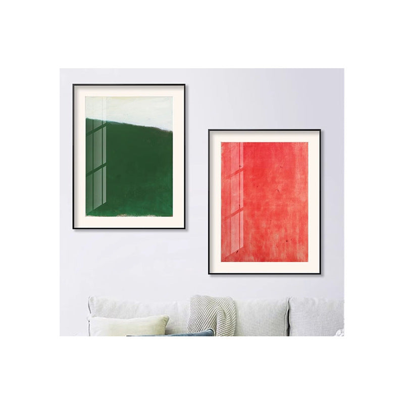 Modern Minimalist Framed Canvas Artwork