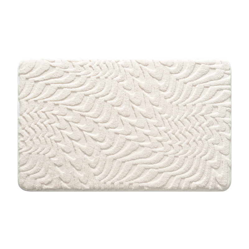 Textured Luxury Memory Foam Bath Mat Kalsten
