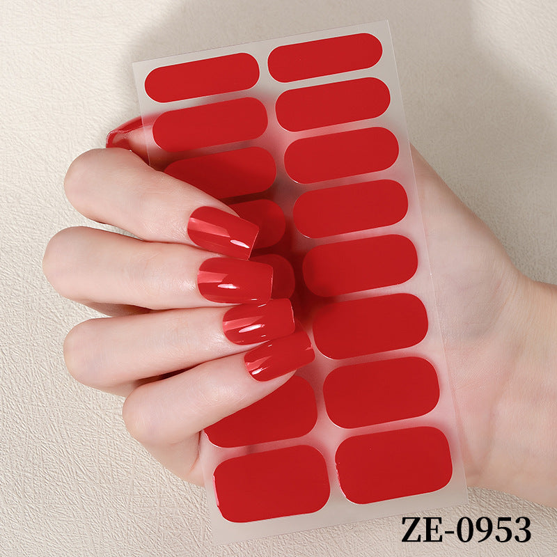 Matte Gel Nail Strips