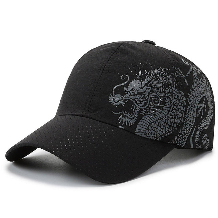 Men's Sports Cap with Dragon Pattern Kalsten