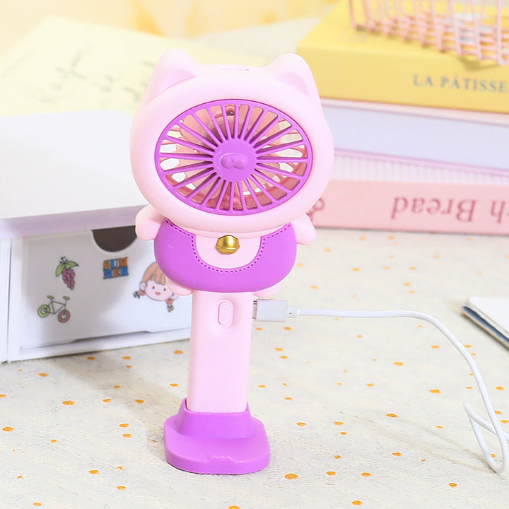 Women Portable Kids Handheld Fan Kalsten
