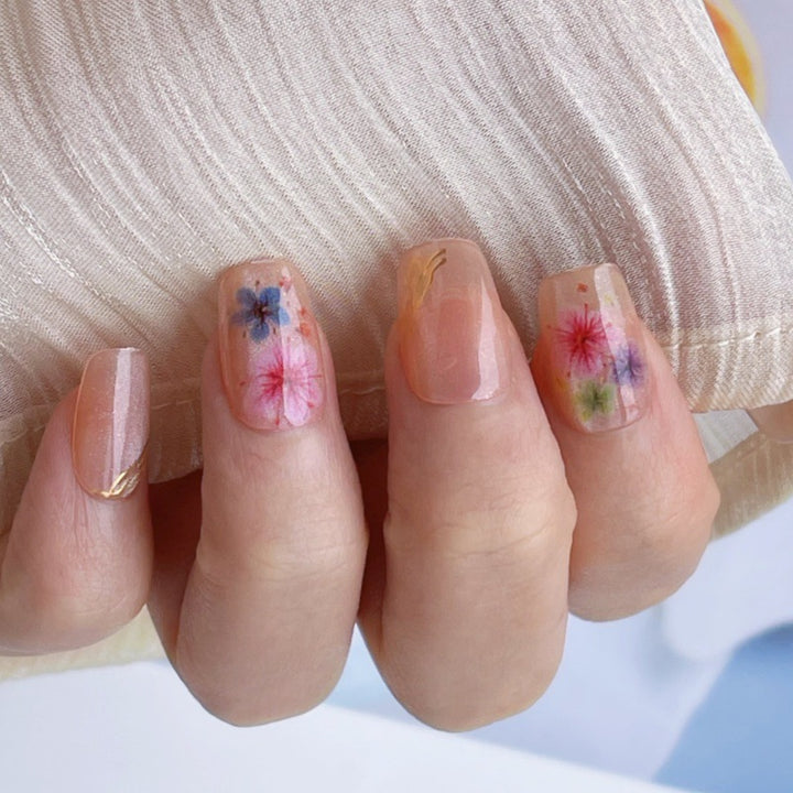 Floral Art Design Press-On Nails Kalsten 1787225366