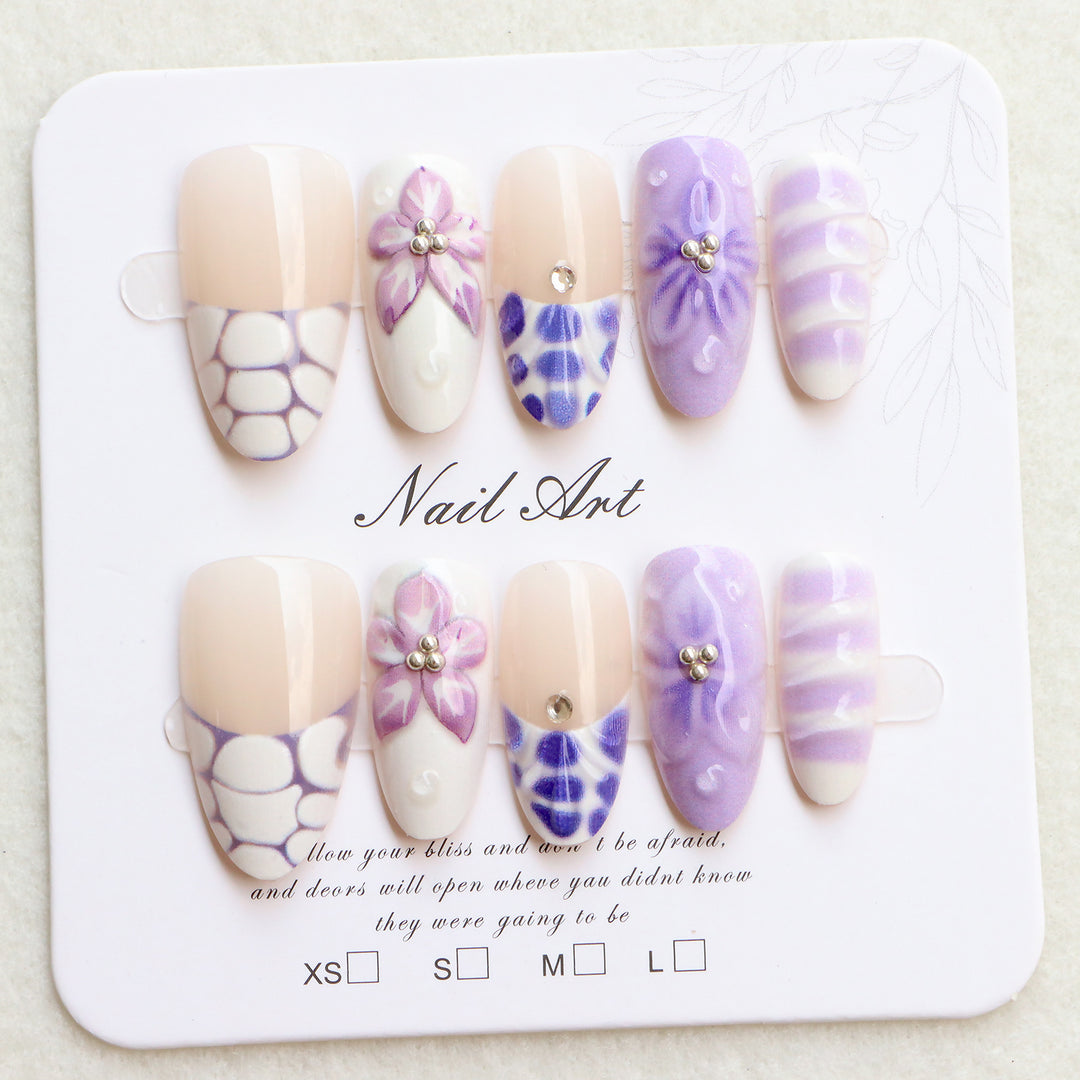 Artistic Press-On Nail Collection Kalsten