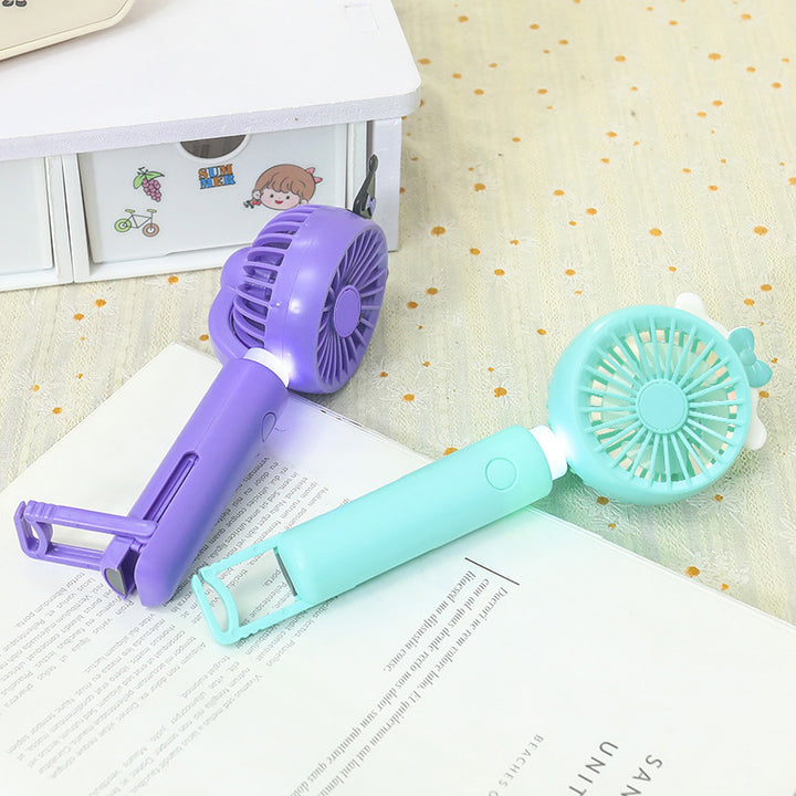 Portable Hand Fan with Cute Rabbit Design Kalsten