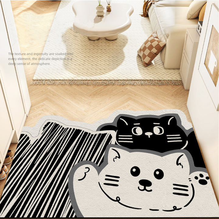 Cartoon-Themed Area Mat