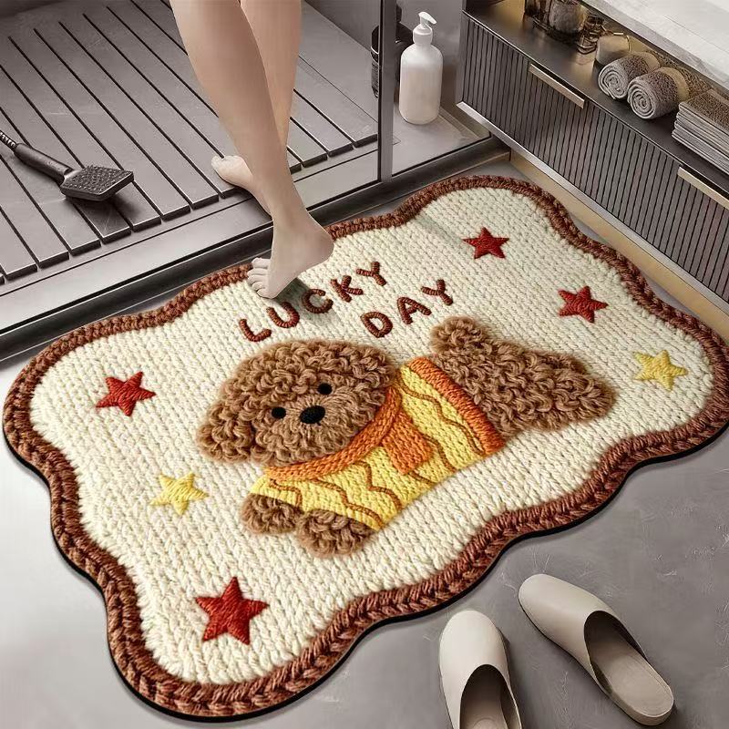 Artistic Floral Area Rug for Indoor Home Decor
