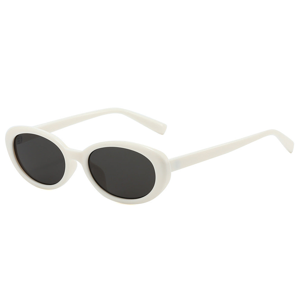 Elegant Vintage Oval Sunglasses Kalsten