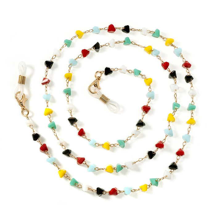 Chic Gemstone-Style Eyewear Chain Kalsten