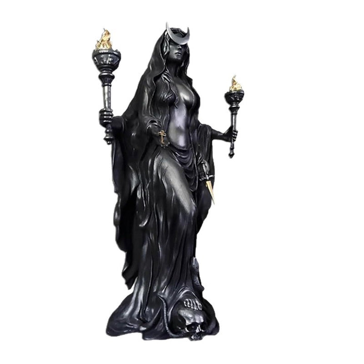 Decorative Witch-Themed Cauldron Lamp Kalsten
