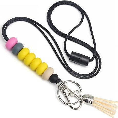 Colorful Silicone Keychain Lanyard Kalsten