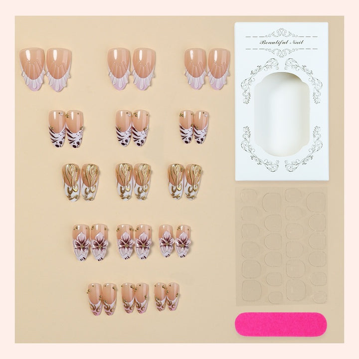 Artificial nail set with elegant design Kalsten