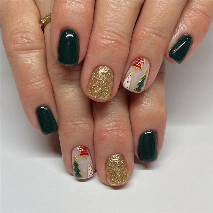 Festive Holiday Nail Art Kalsten