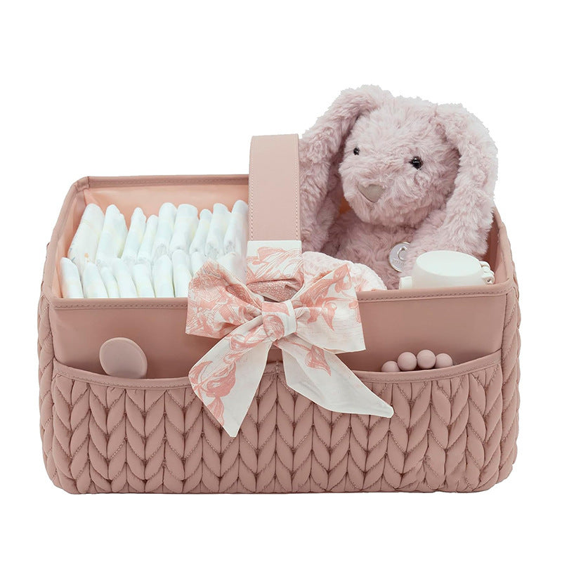 Wrap Organizer Bag with Decorative Bow Kalsten