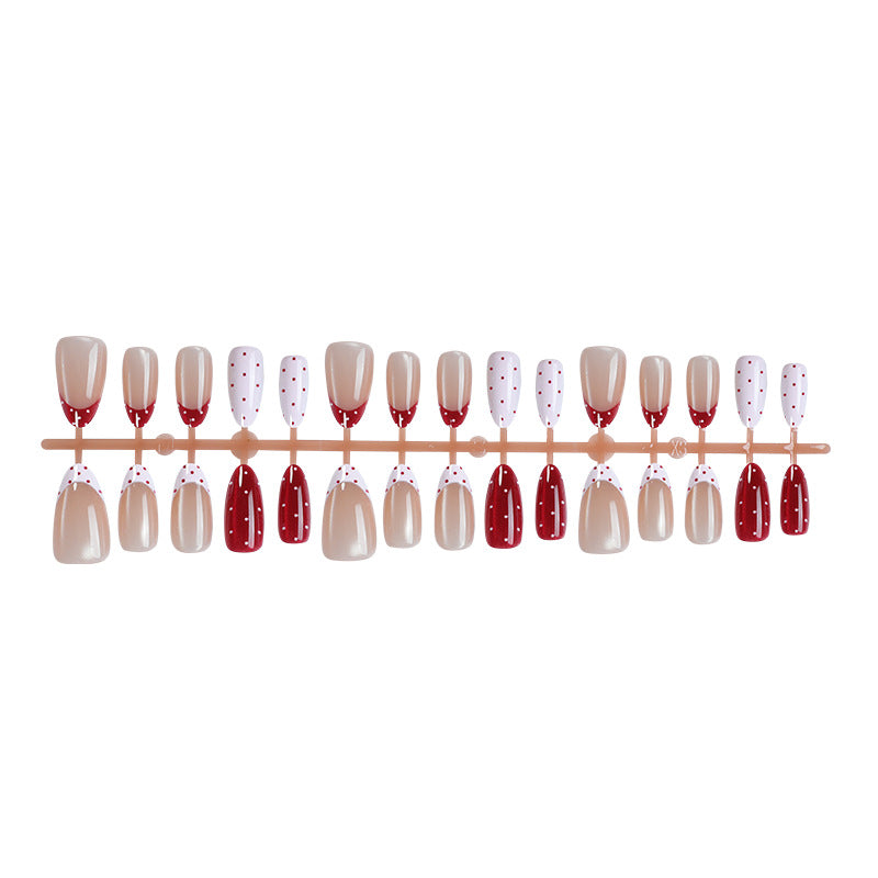 Playful Polka Dot Press-On Nail Set Kalsten