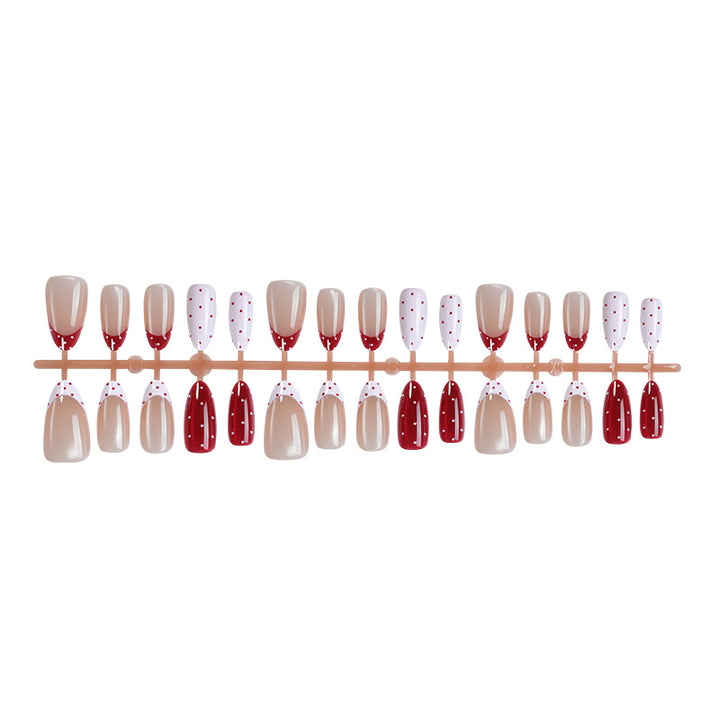 Playful Polka Dot Press-On Nail Set Kalsten