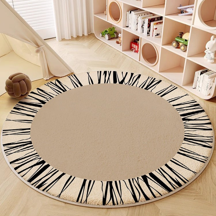 Abstract Circular Area Rug Kalsten