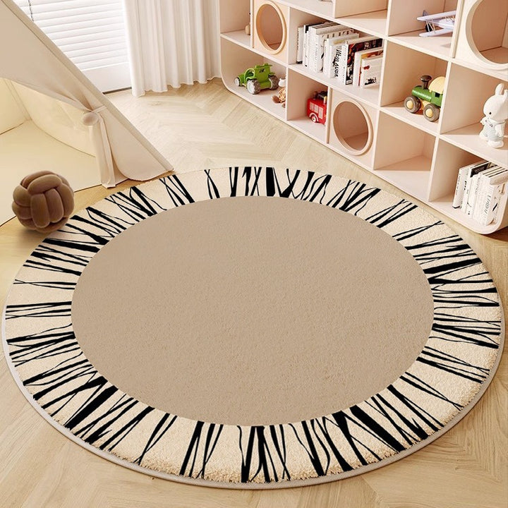 Abstract Circular Area Rug Kalsten