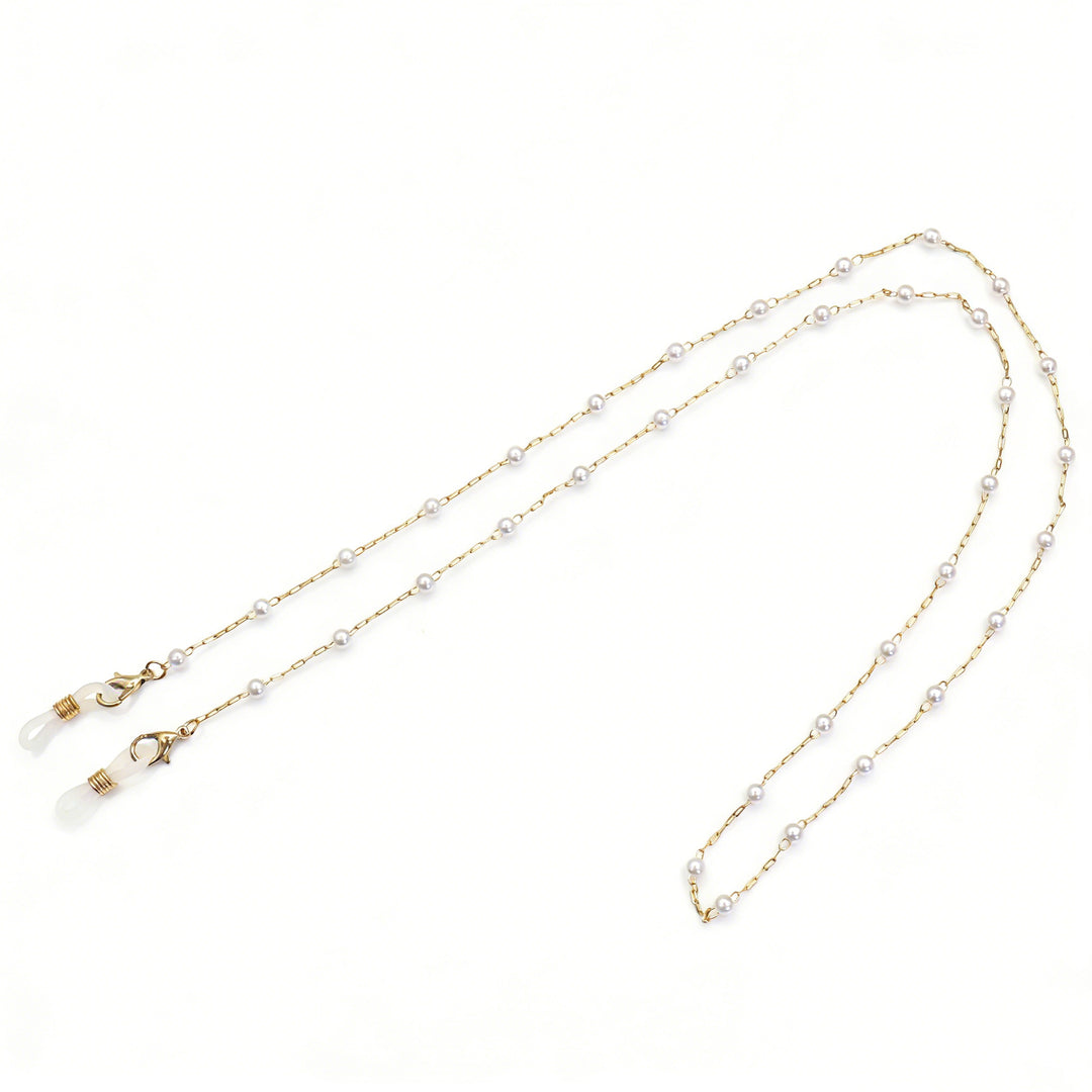 Pearl Accented Eyewear Chain Kalsten