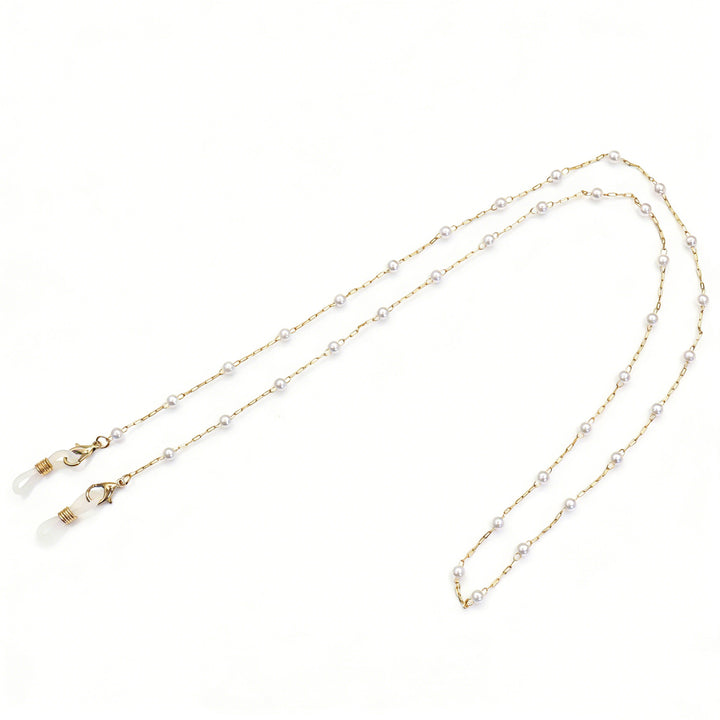 Pearl Accented Eyewear Chain Kalsten