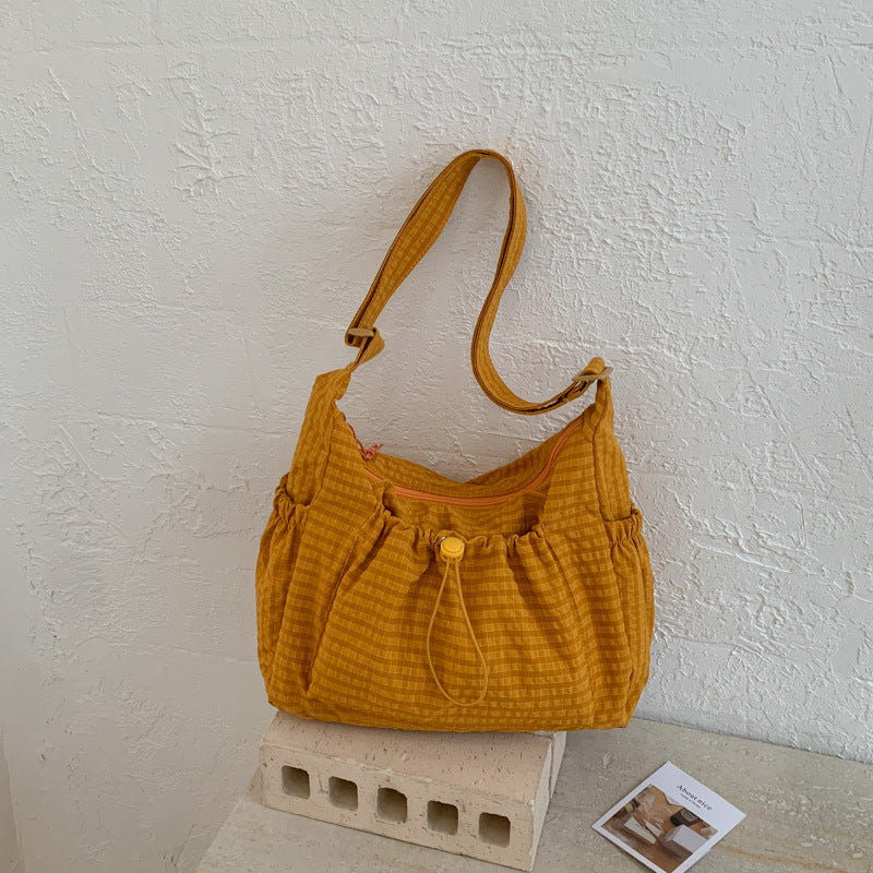 Casual Quilted Shoulder Bag