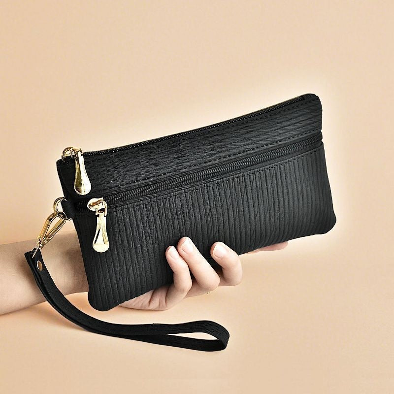 Elegant Clutch With Practical Wrist Strap Kalsten