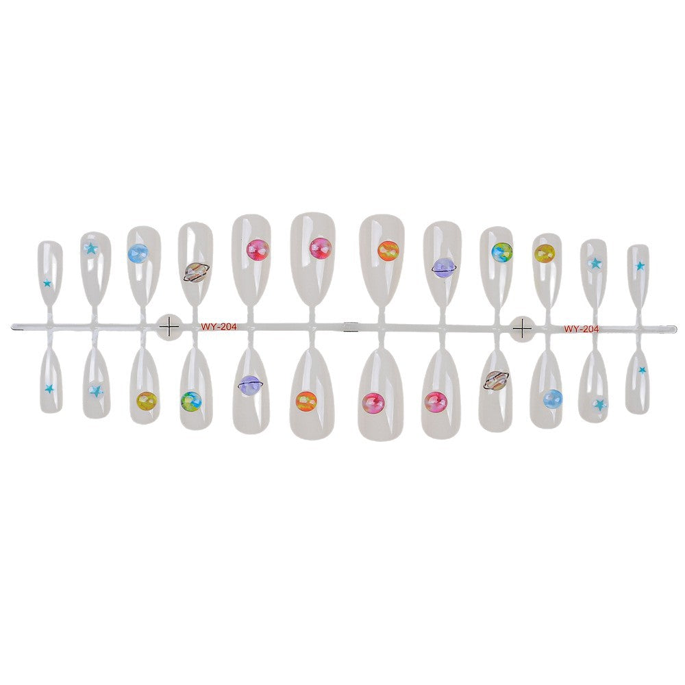 Artistic Press-On Nail Art Set Kalsten