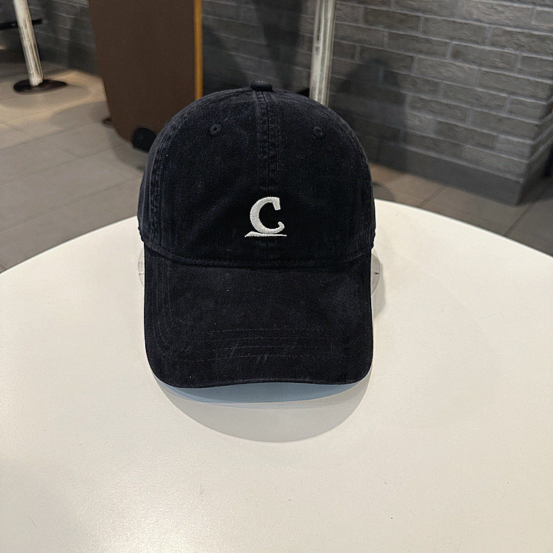 Vintage-Style Soft Cotton Baseball Cap