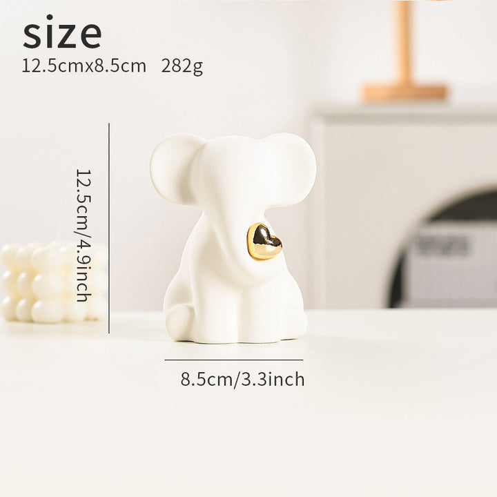 Decorative Elephant Figurine Kalsten