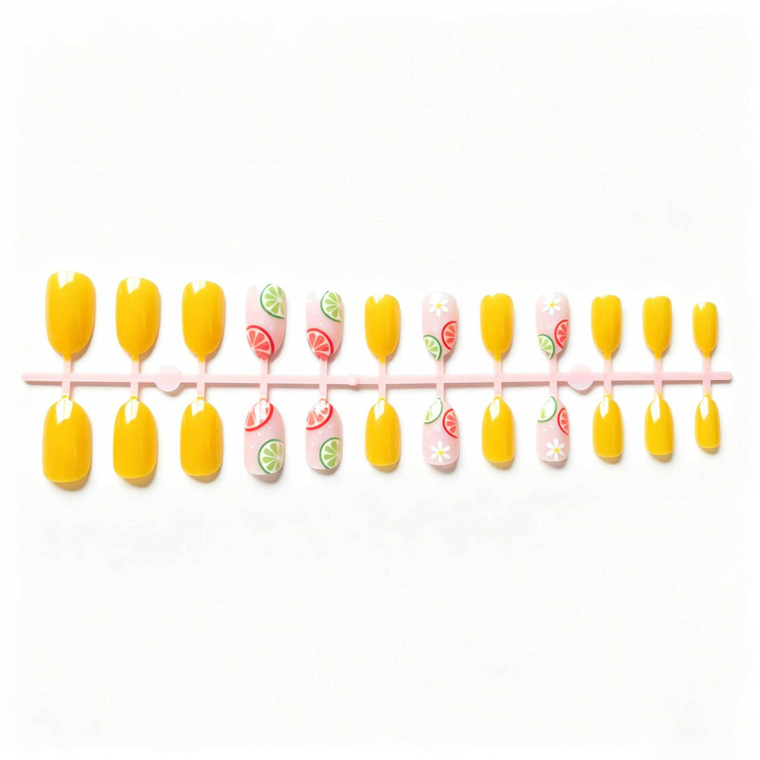 Creative Citrus-Inspired Nail Art Kit