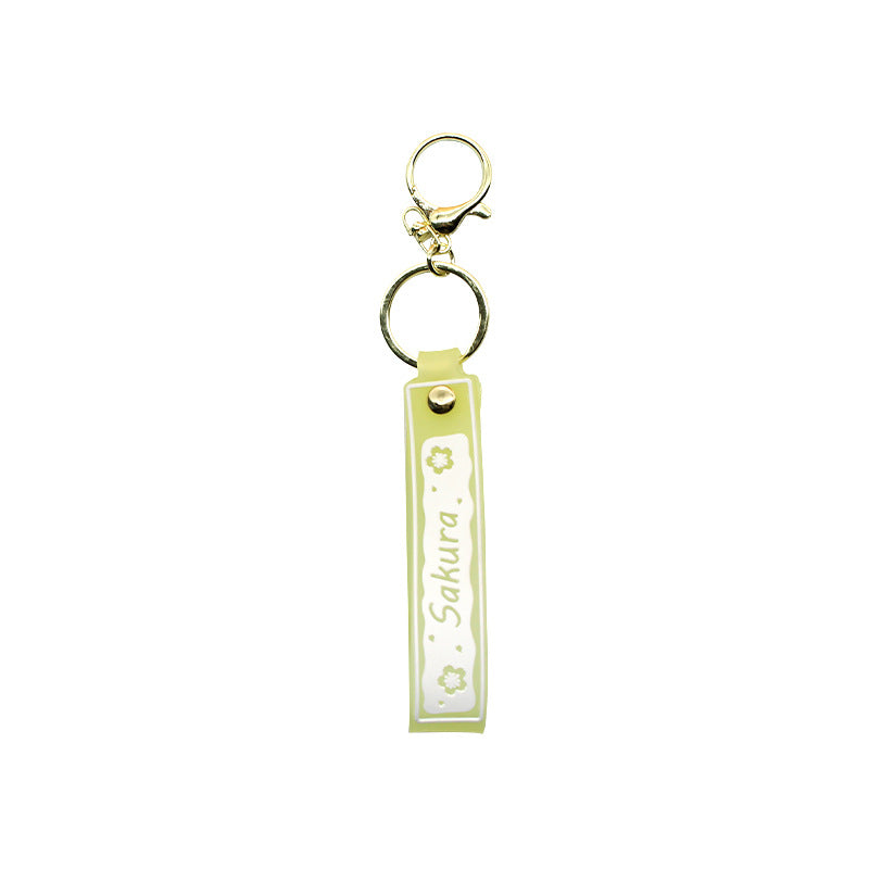 Unisex keychain with floral design Kalsten