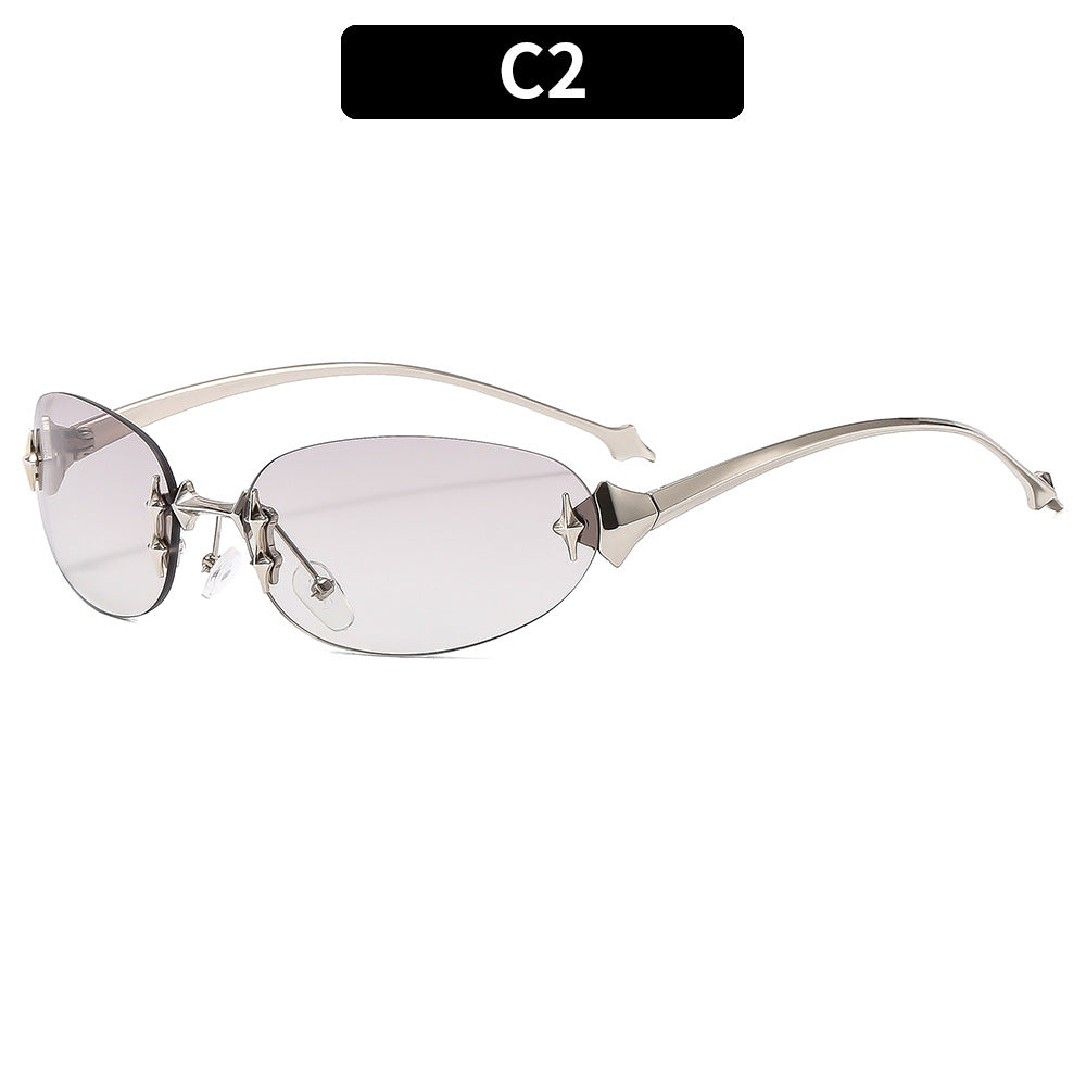Futuristic Minimalist Fashion Eyewear
