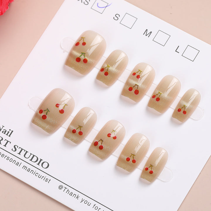 Cherry Blossom Press-On Nail Set Kalsten