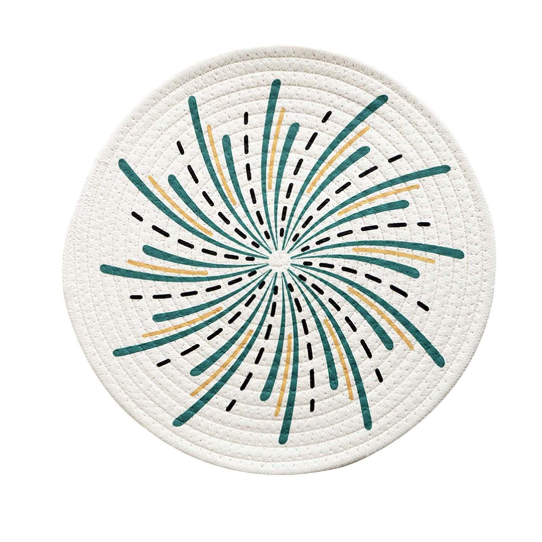Round tablecloth with mandala pattern Kalsten
