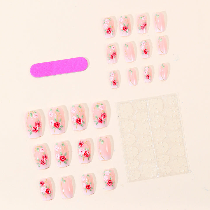 Floral Art Nail Design Kalsten