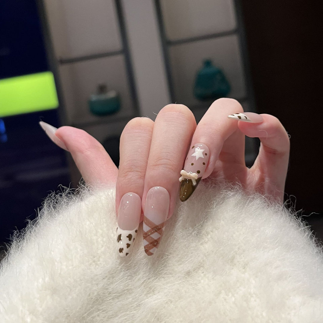 Artistic Press-On Nail Set Kalsten