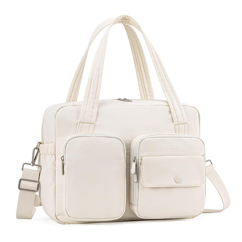 Multifunctional everyday bag with external compartments Kalsten
