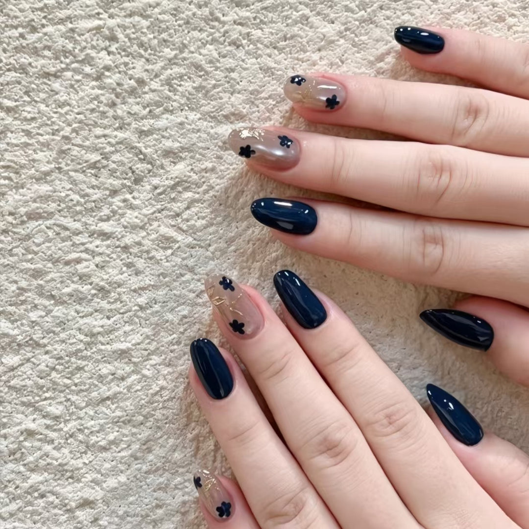 Floral Decorative Nail Enhancements
