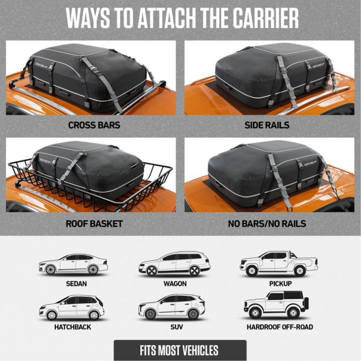 Roof rack bag for Kalsten car roof carrier