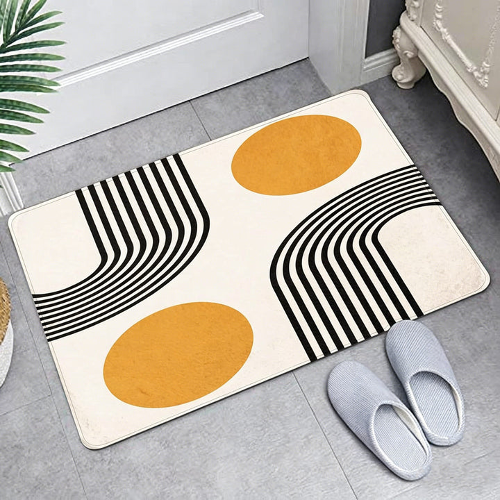 Coastal Nautical Bath Mat Kalsten