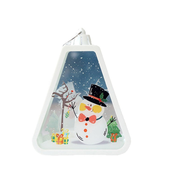 Christmas lantern in modern design