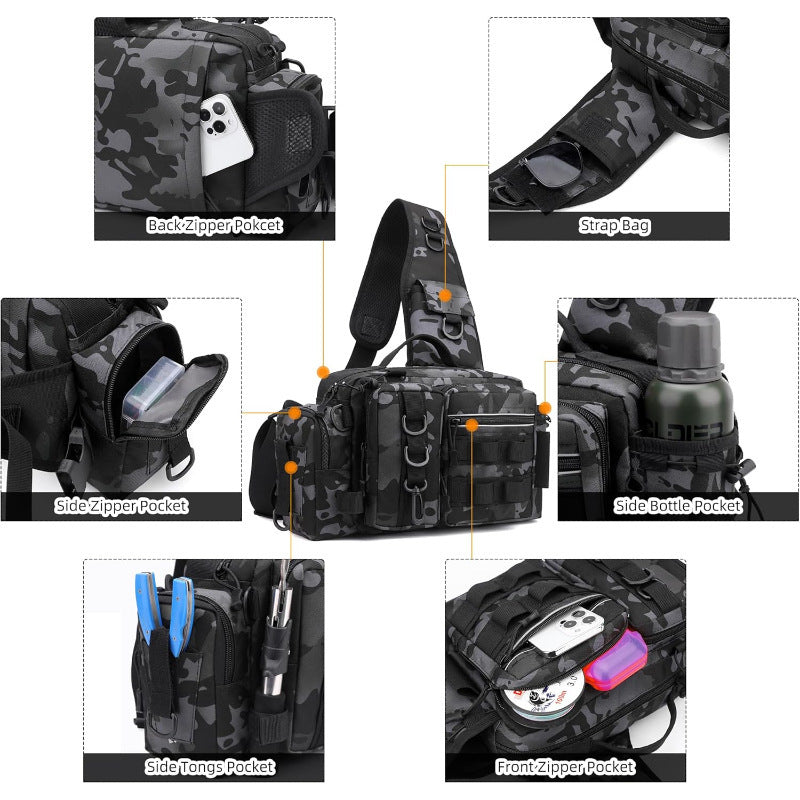 Tactical Fishing Sling Bag Kalsten
