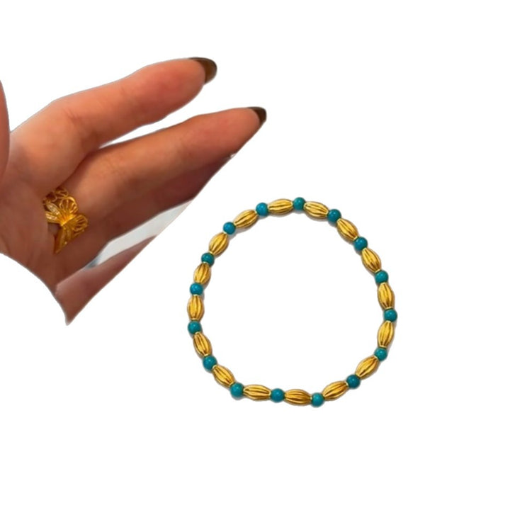 Playful Beaded Charm Bracelet Kalsten