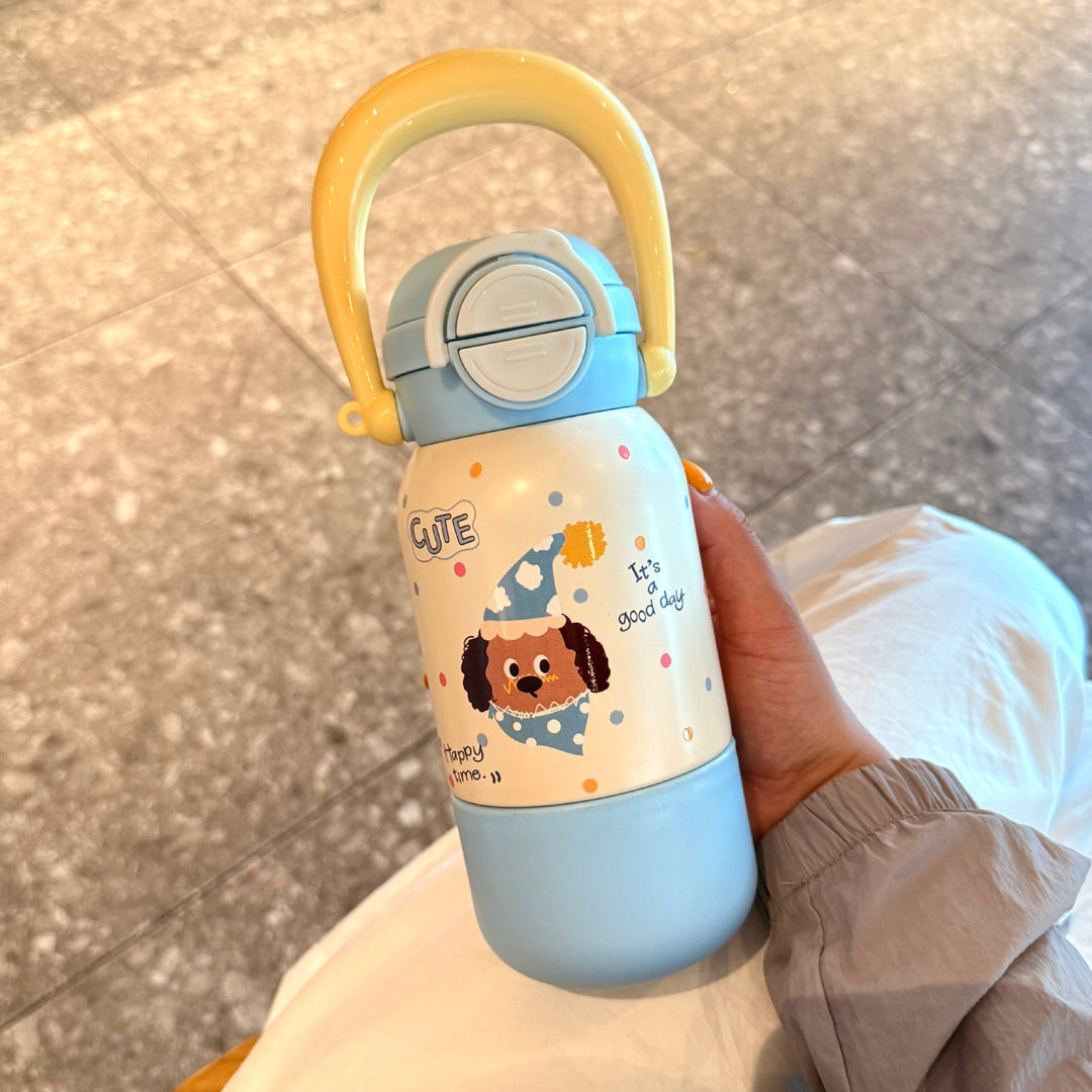 Women's water bottle with interactive animal design Kalsten