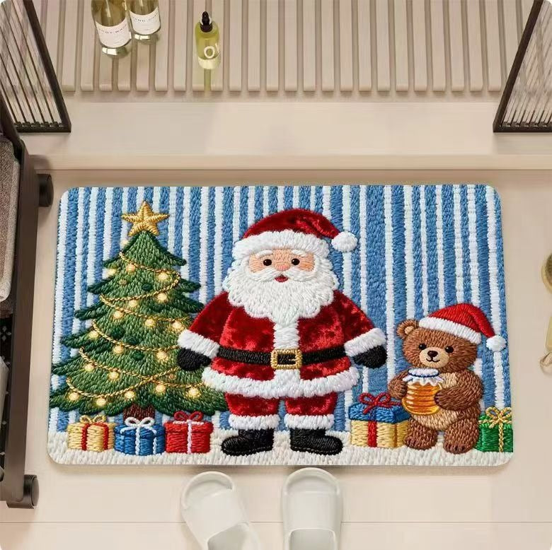 Christmas-Themed Decorative Mat