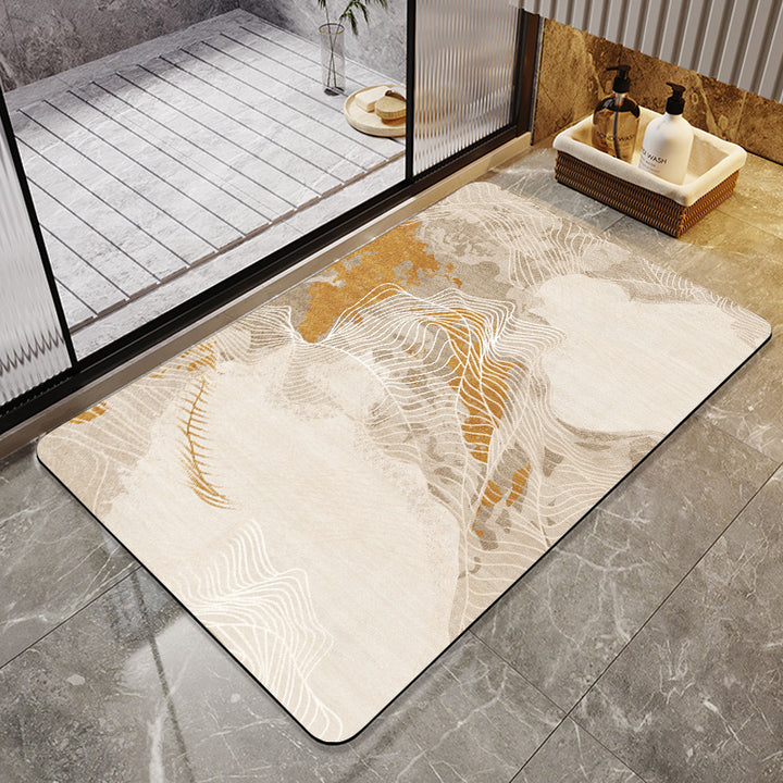 Luxurious Textured Bath Mat Kalsten