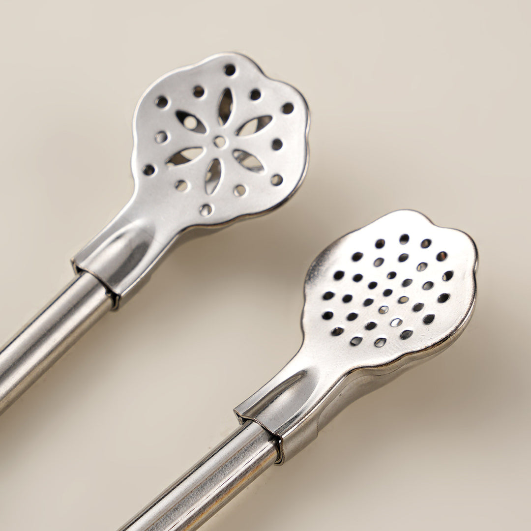 Stylish teaspoons with practical drainage holes Kalsten