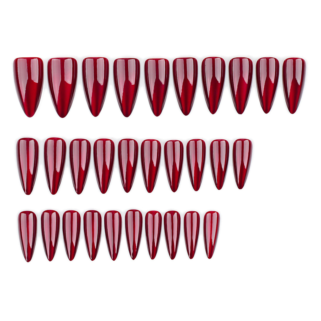 Glossy Stiletto Press-On Nail Set Kalsten