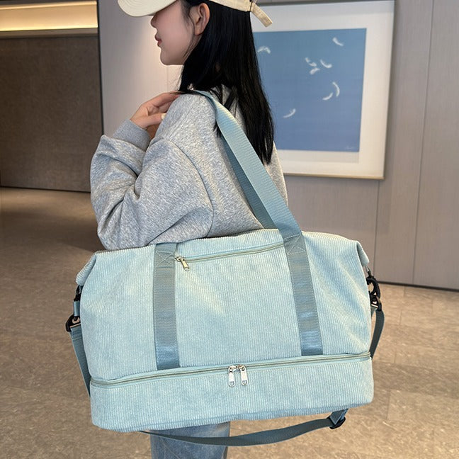 Corduroy Travel Weekender Bag Kalsten